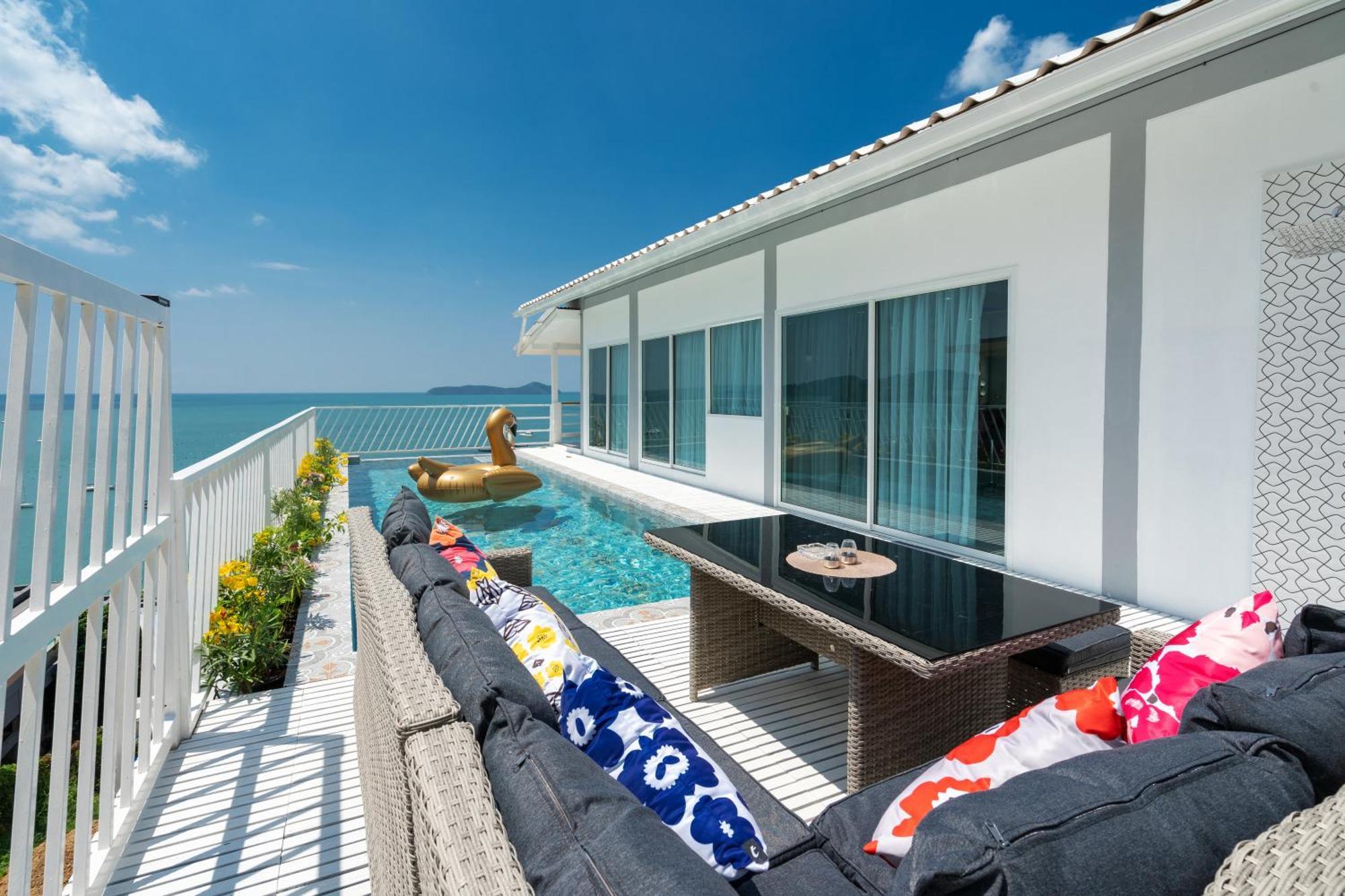 Mona Seaview Pool Villa Beach Front Aoyon Beach Ban Makham Dış mekan fotoğraf