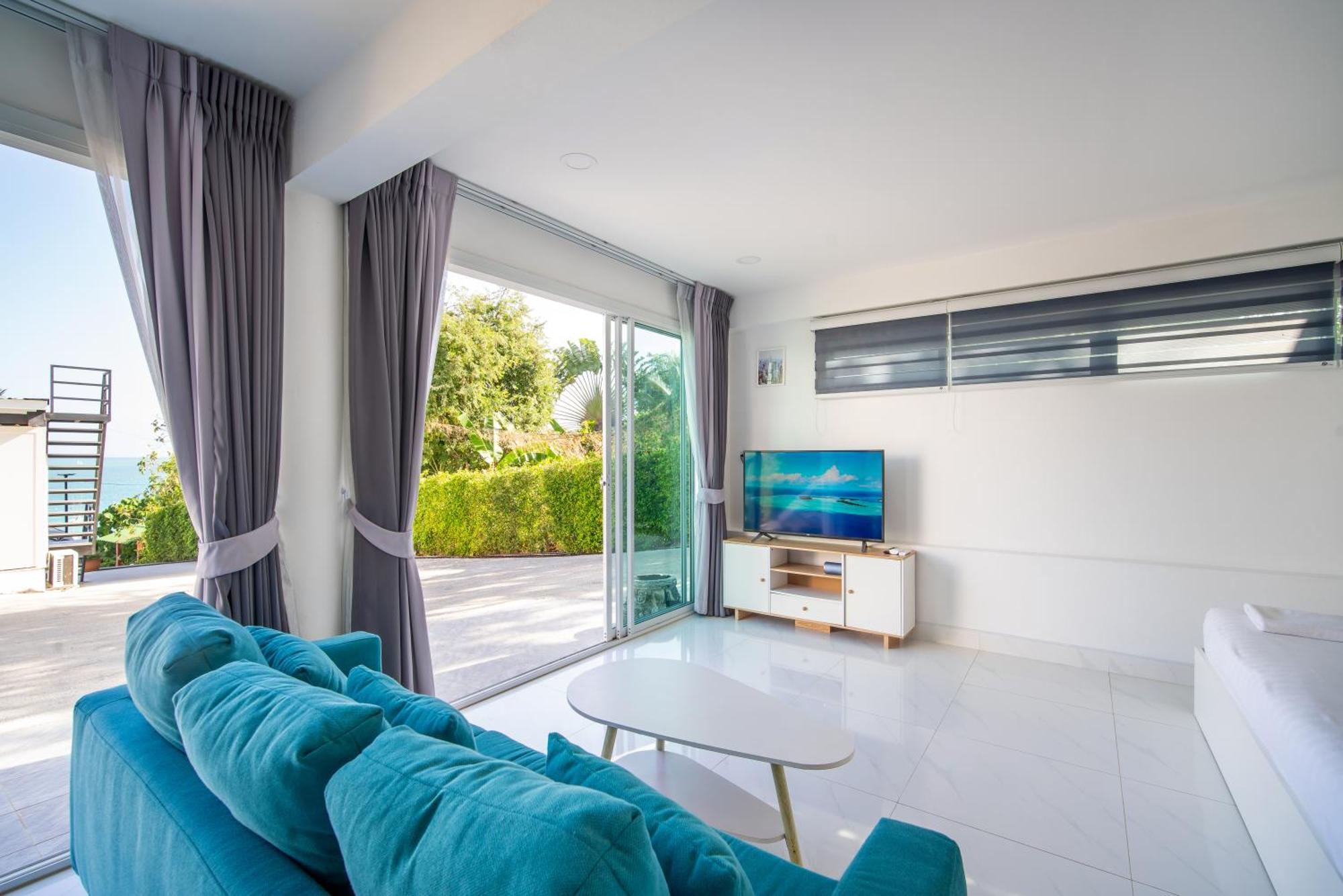 Mona Seaview Pool Villa Beach Front Aoyon Beach Ban Makham Oda fotoğraf