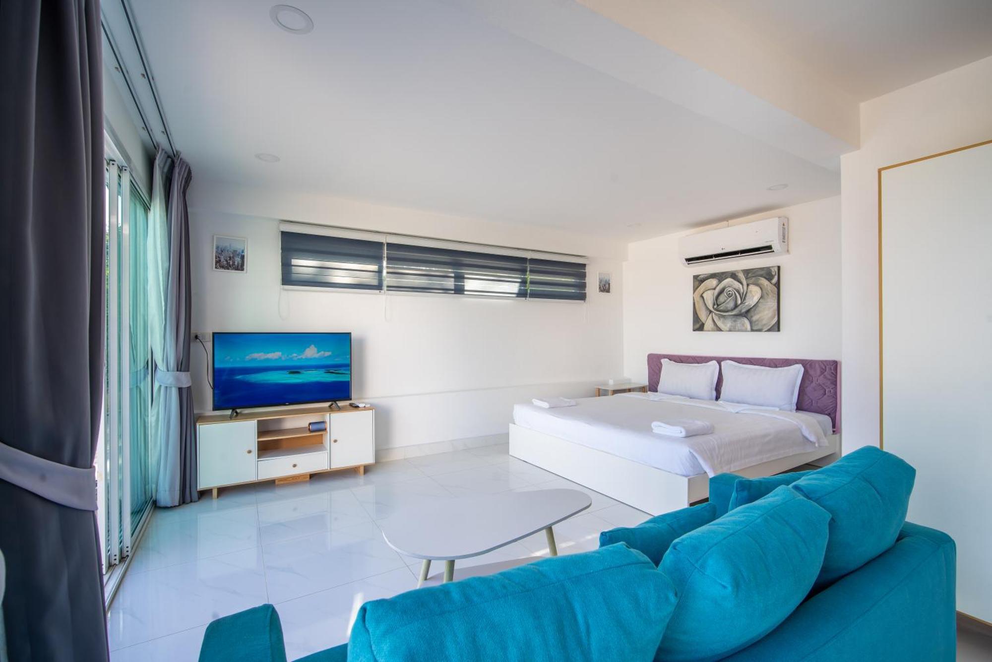 Mona Seaview Pool Villa Beach Front Aoyon Beach Ban Makham Oda fotoğraf