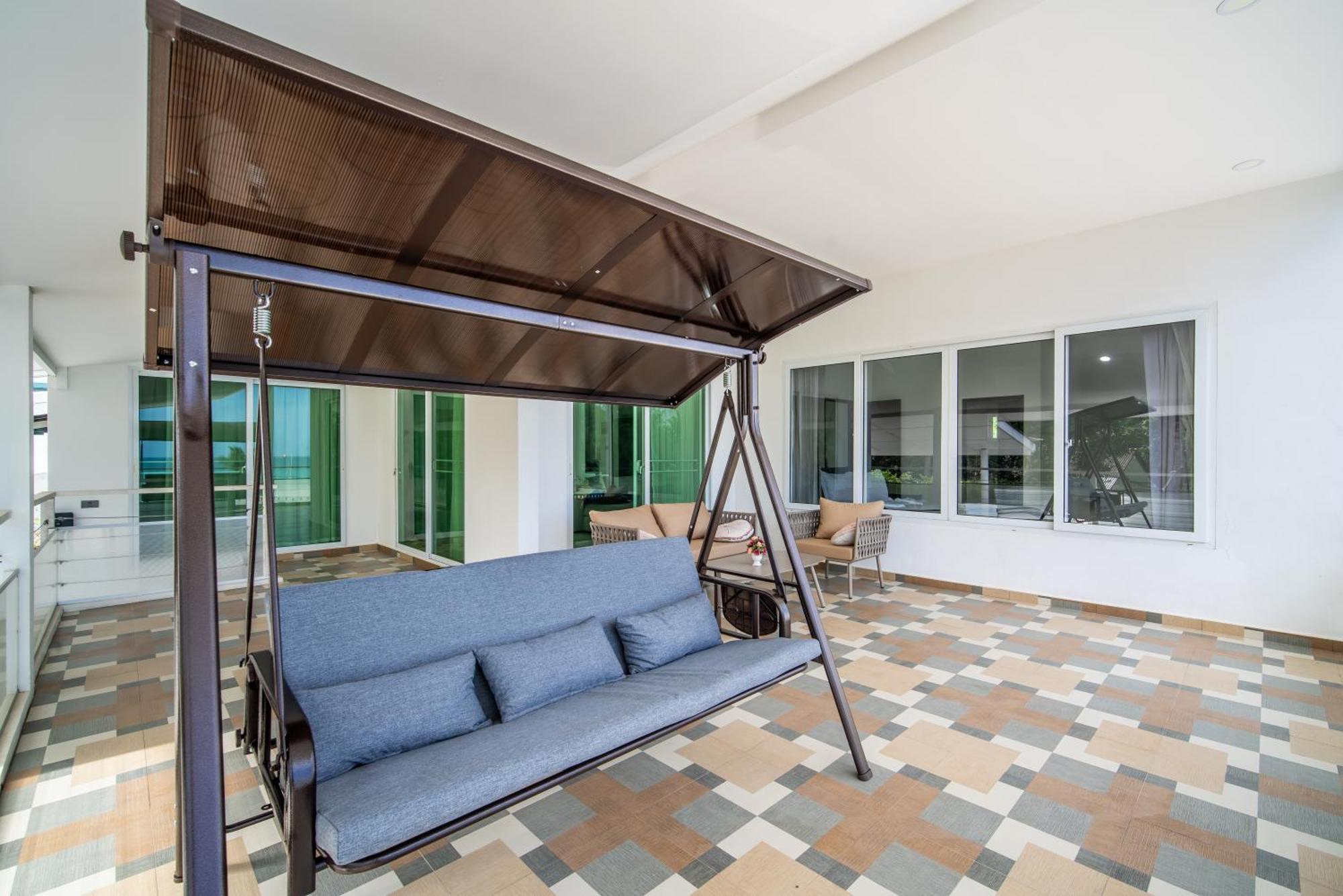 Mona Seaview Pool Villa Beach Front Aoyon Beach Ban Makham Oda fotoğraf
