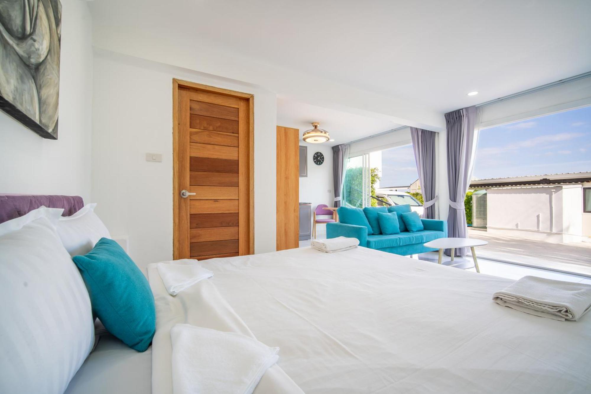 Mona Seaview Pool Villa Beach Front Aoyon Beach Ban Makham Oda fotoğraf