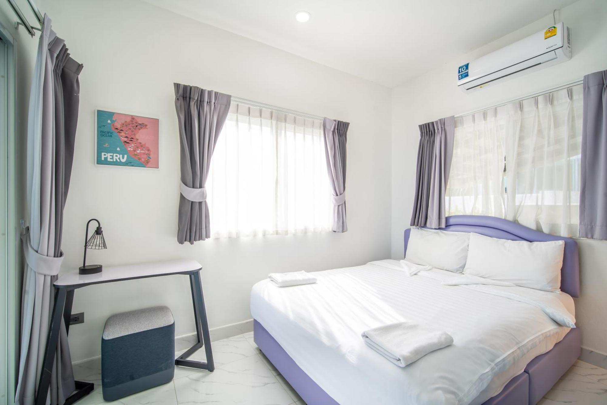 Mona Seaview Pool Villa Beach Front Aoyon Beach Ban Makham Oda fotoğraf