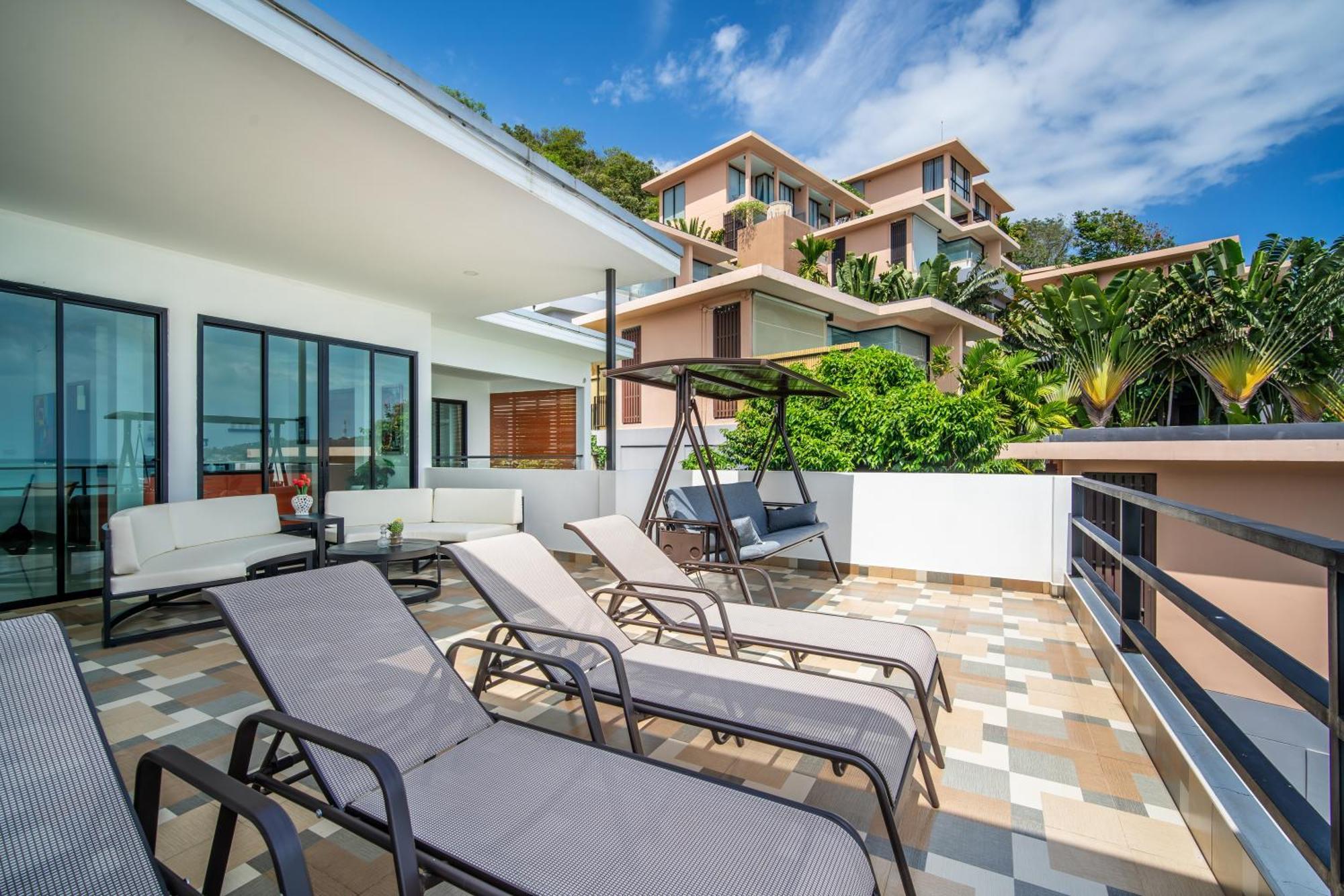 Mona Seaview Pool Villa Beach Front Aoyon Beach Ban Makham Oda fotoğraf