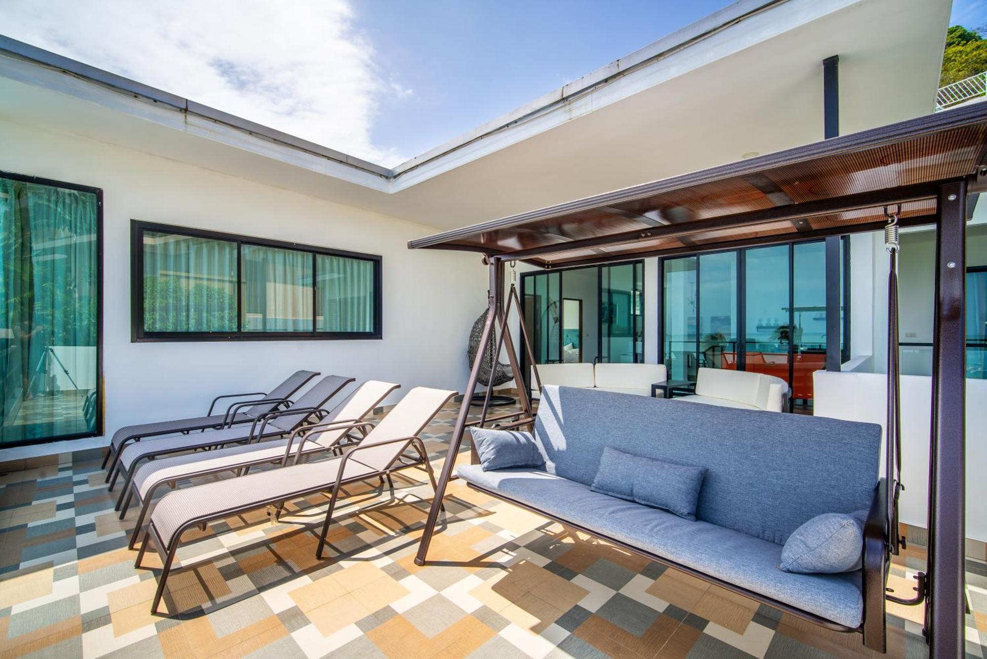 Mona Seaview Pool Villa Beach Front Aoyon Beach Ban Makham Oda fotoğraf