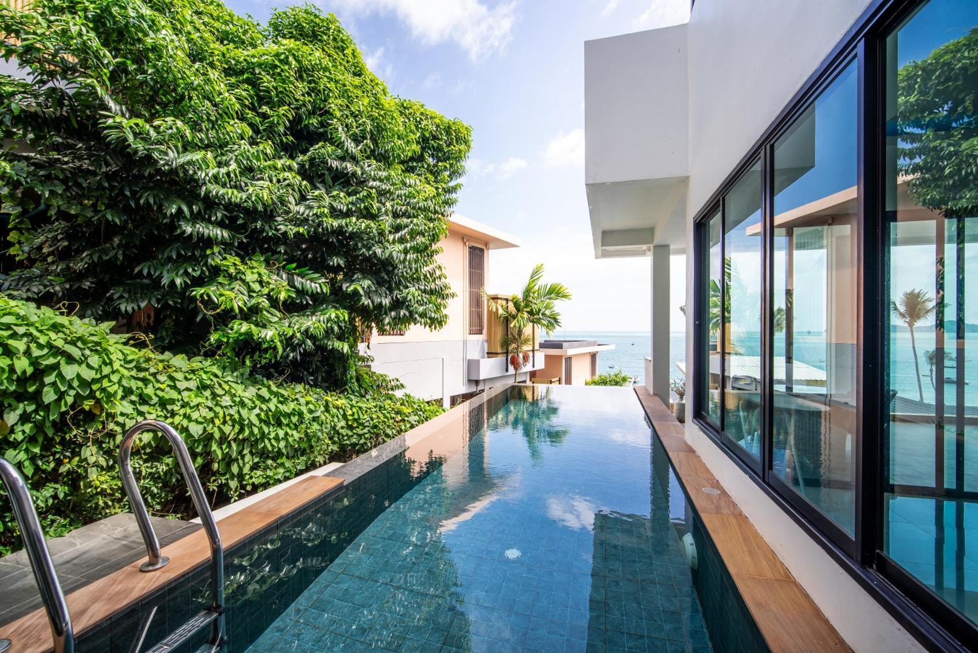 Mona Seaview Pool Villa Beach Front Aoyon Beach Ban Makham Dış mekan fotoğraf