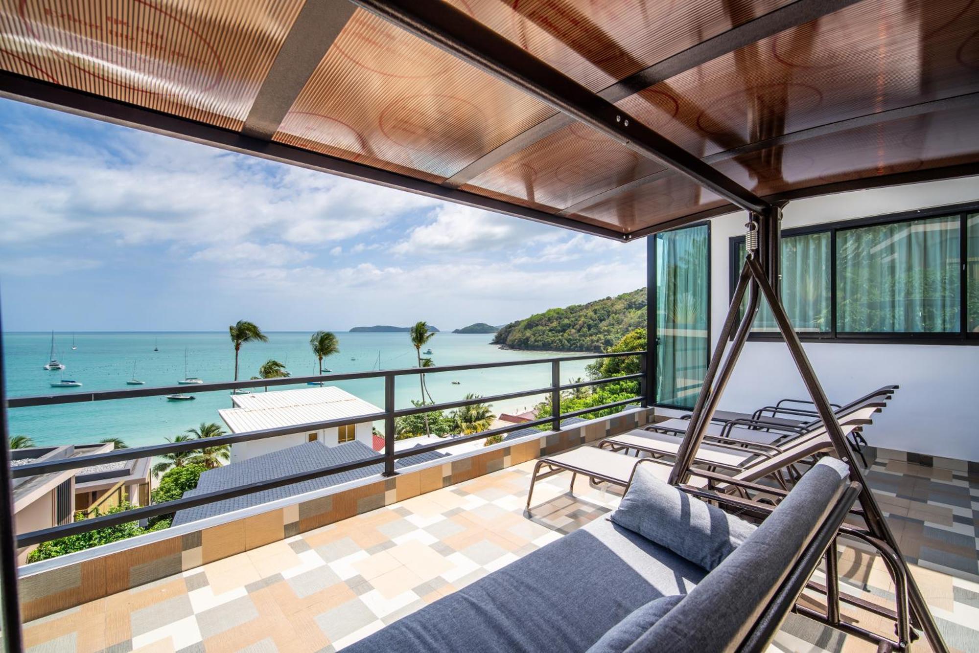 Mona Seaview Pool Villa Beach Front Aoyon Beach Ban Makham Oda fotoğraf
