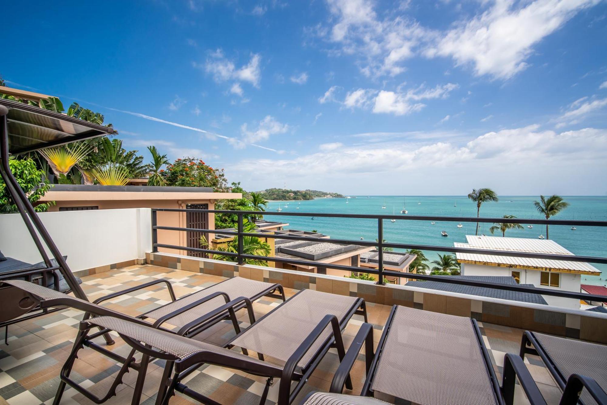 Mona Seaview Pool Villa Beach Front Aoyon Beach Ban Makham Oda fotoğraf