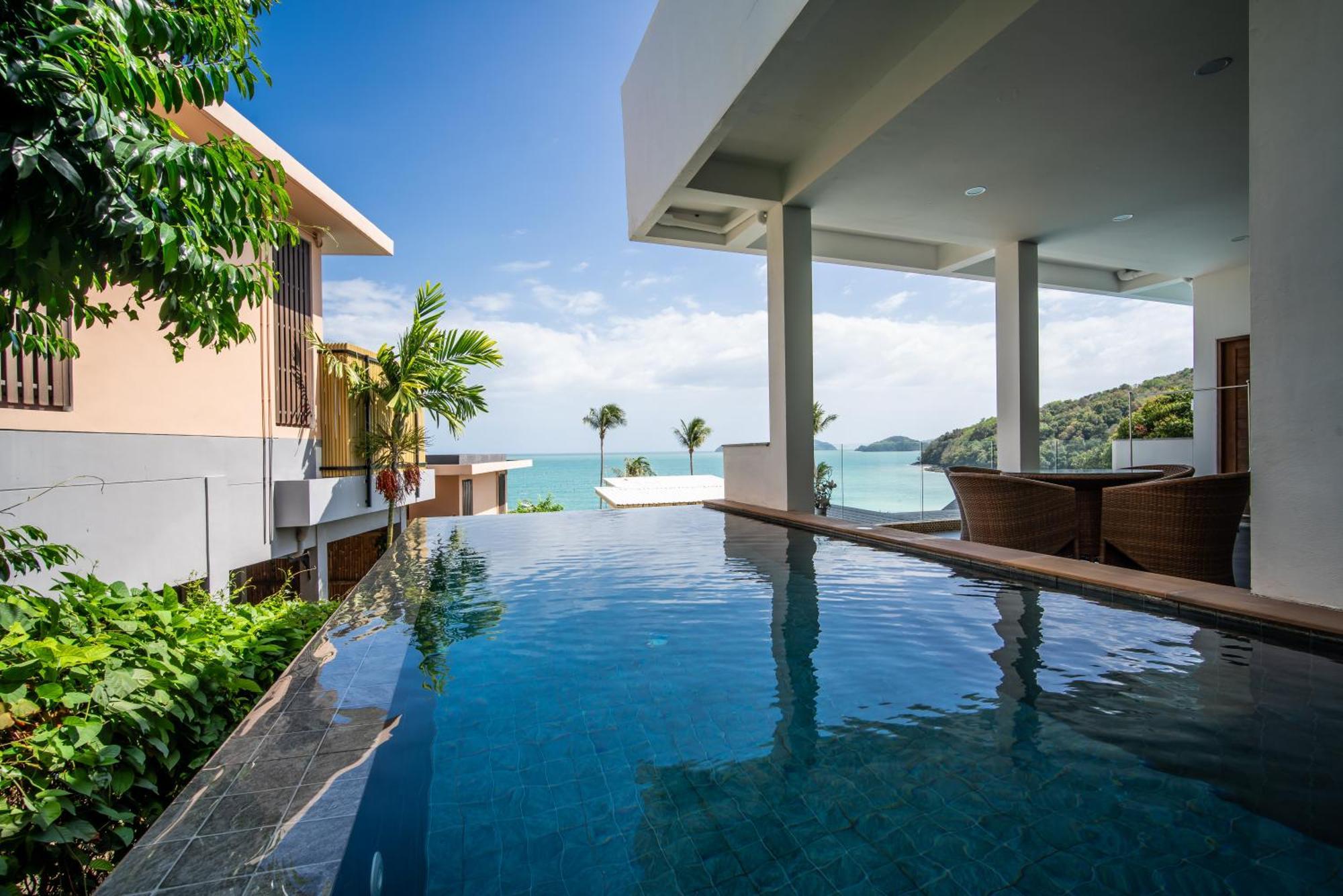 Mona Seaview Pool Villa Beach Front Aoyon Beach Ban Makham Oda fotoğraf