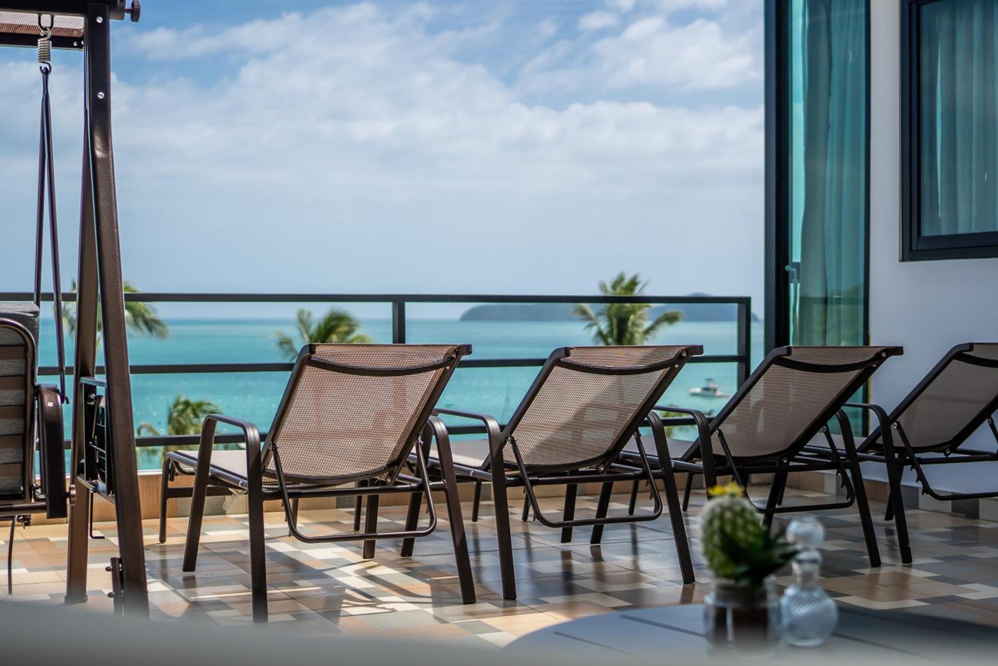 Mona Seaview Pool Villa Beach Front Aoyon Beach Ban Makham Oda fotoğraf